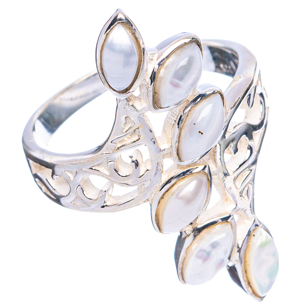 Cultured Pearl Ring Size 7.75 (925 Sterling Silver) R4787