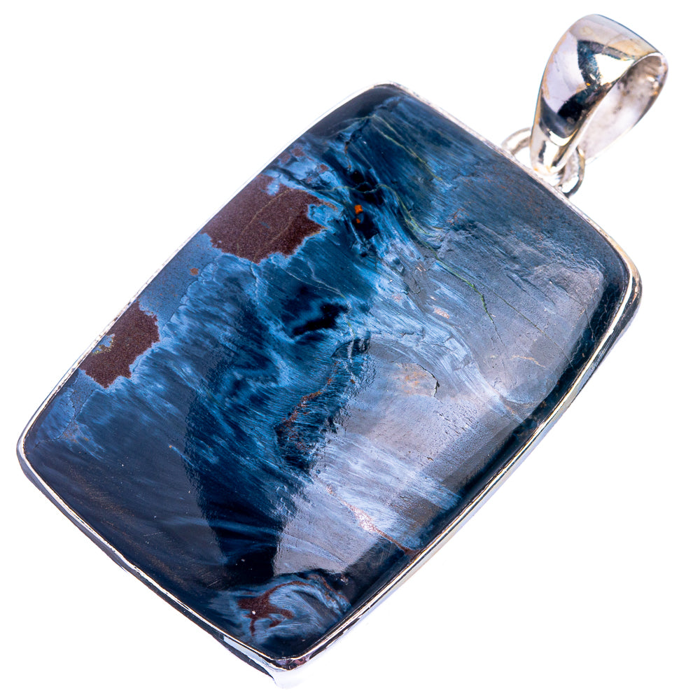 Pietersite Pendant 1 5/8" (925 Sterling Silver) P39044