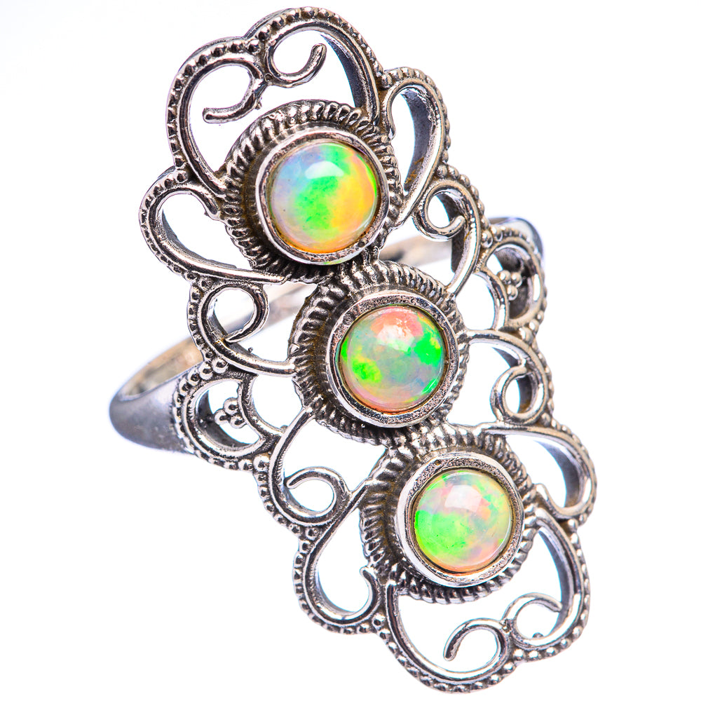 Ethiopian Opal Ring Size 9 (925 Sterling Silver) R142832