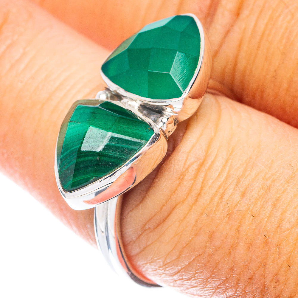 Premium Malachite Ring Size 8.75 (925 Sterling Silver) RING7716