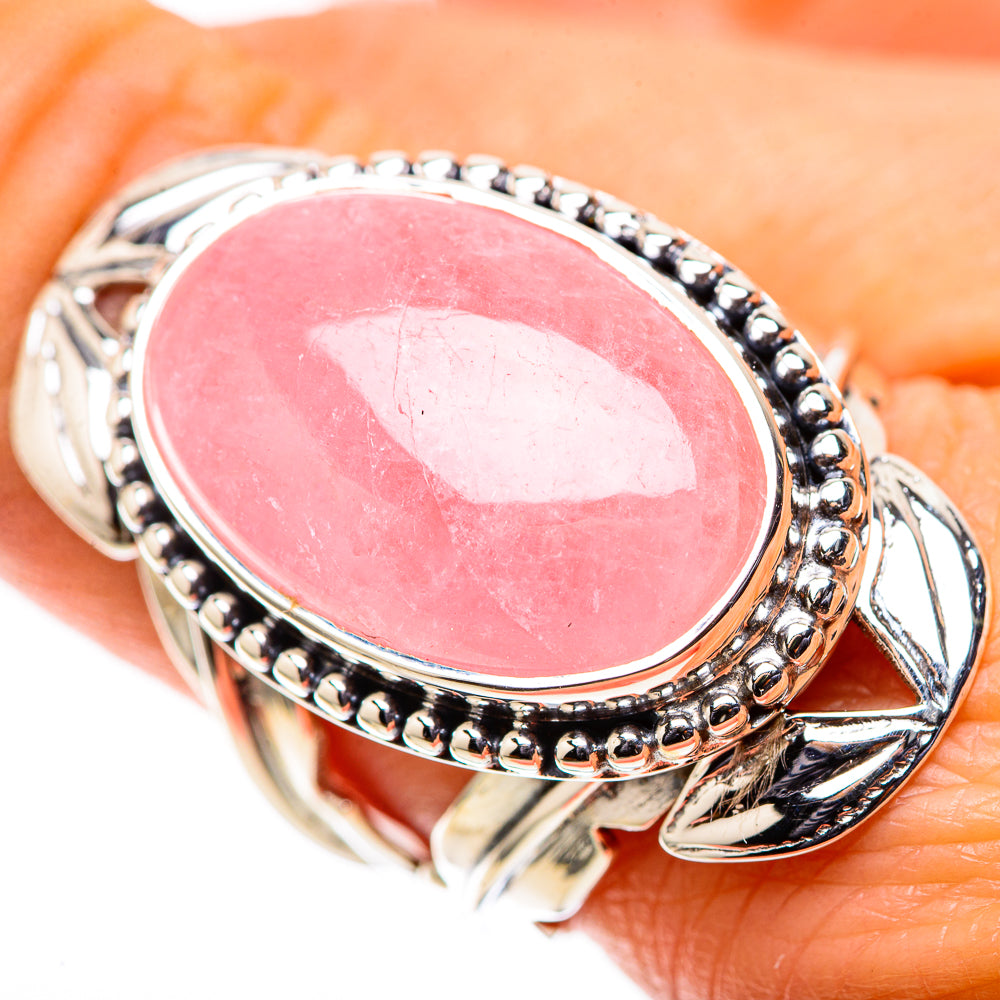 Signature Large Morganite Ring Size 9 (925 Sterling Silver) RING138163