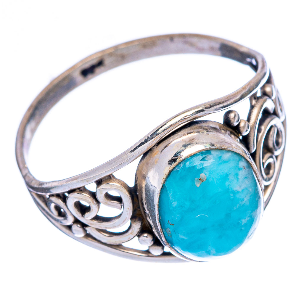 Larimar Ring Size 8 (925 Sterling Silver) R146290