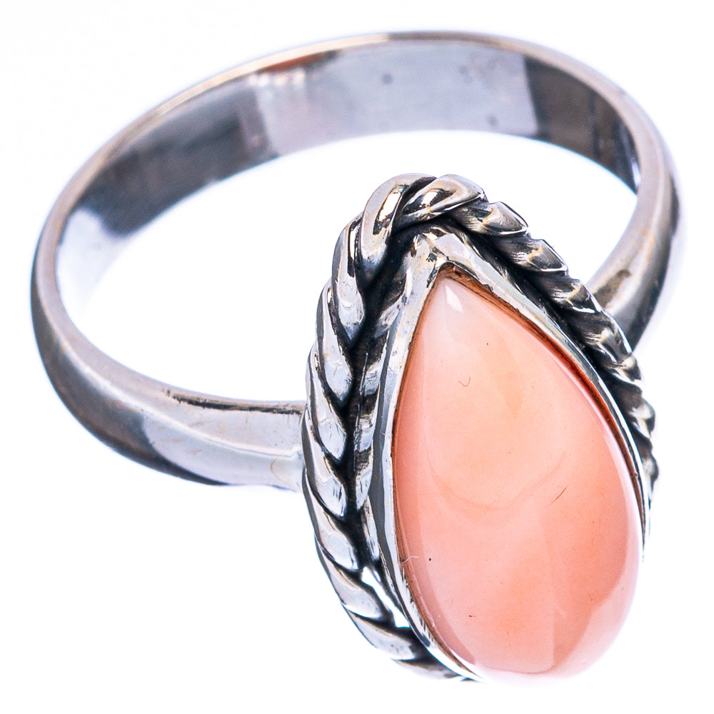 Pink Opal Ring Size 7 (925 Sterling Silver) R5035
