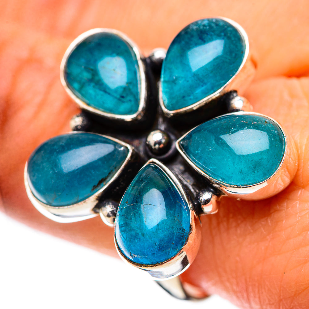 Blue Fluorite Ring Size 10 (925 Sterling Silver) RING138377