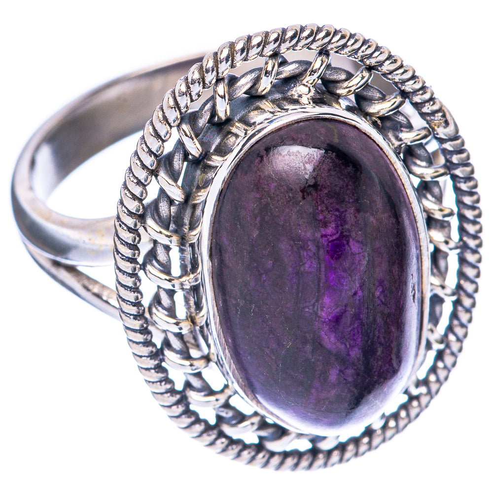 Rare Sugilite Ring Size 8.25 (925 Sterling Silver) R2090