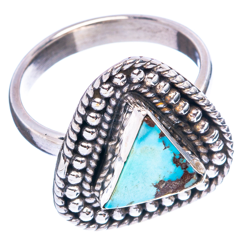 Rare Golden Hills Turquoise Ring Size 6 (925 Sterling Silver) R4868