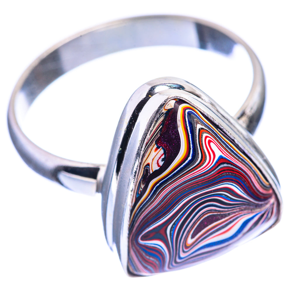 Fordite Ring Size 10.25 (925 Sterling Silver) R141993
