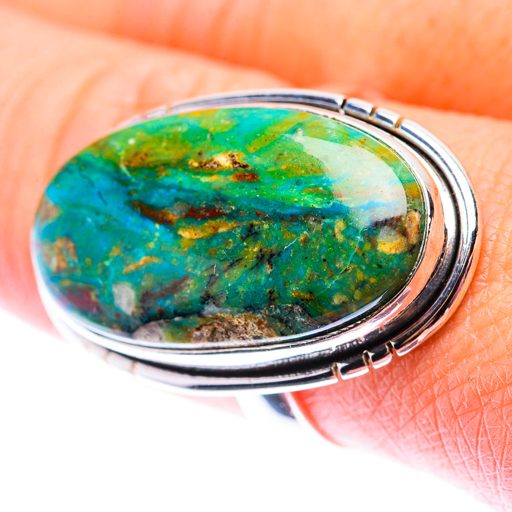 Peruvian Opal Ring Size 9 (925 Sterling Silver) RING140079
