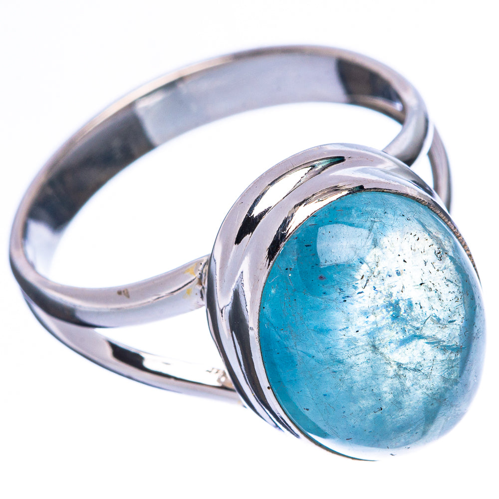 Aquamarine Ring Size 8.5 (925 Sterling Silver) R4205