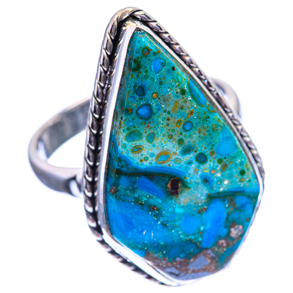 Peruvian Opal Ring Size 8 (925 Sterling Silver) R142002