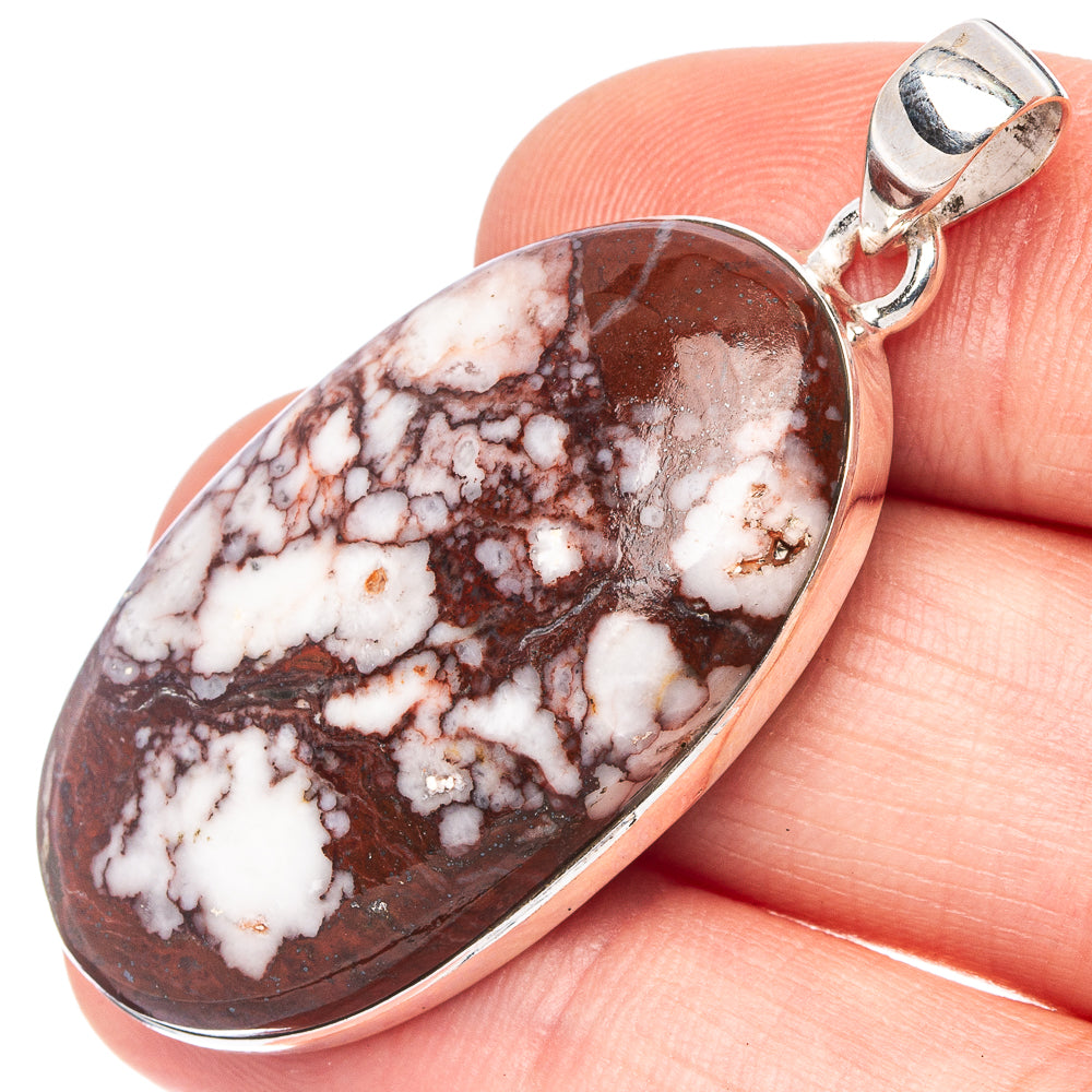 Wild Horse Jasper Pendant 1 7/8" (925 Sterling Silver) P43190