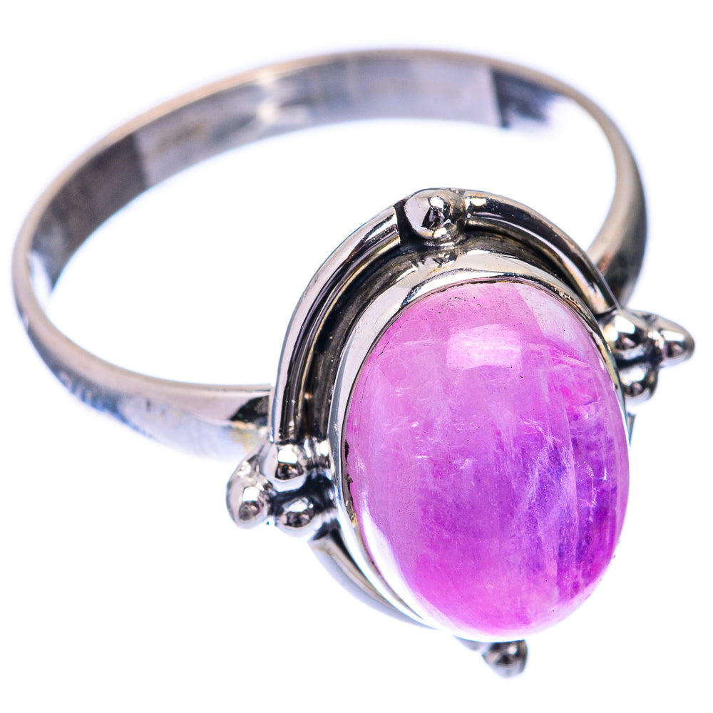 Pink Moonstone Ring Size 11 (925 Sterling Silver) R141559