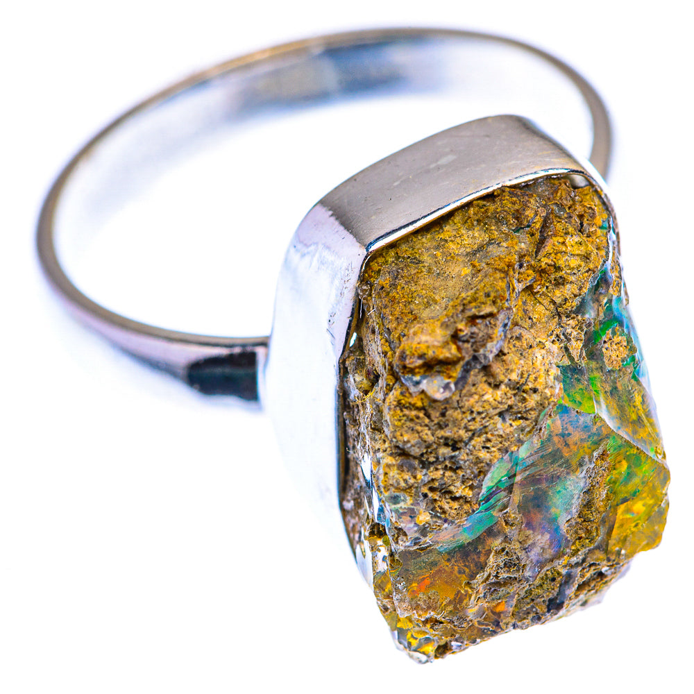 Raw Ethiopian Opal Ring Size 8.5 (925 Sterling Silver) RING140136