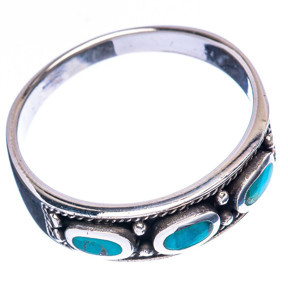 Rare Arizona Turquoise Ring Size 9.5 (925 Sterling Silver) R3391
