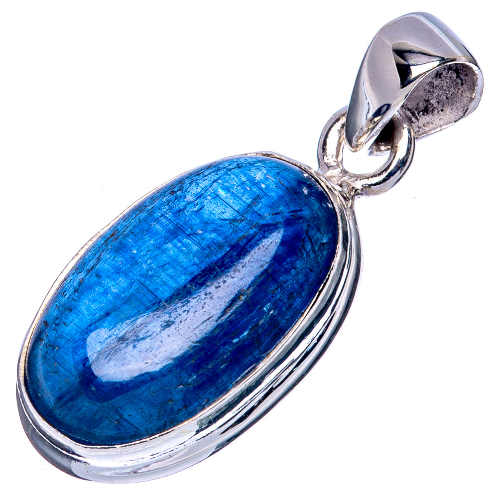 Kyanite 925 Sterling Silver Pendant 1 1/8" (925 Sterling Silver) P41875