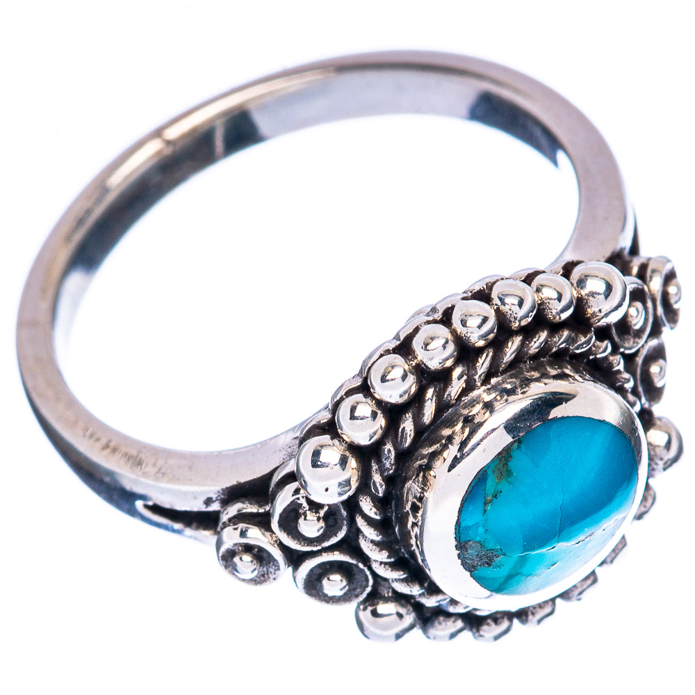 Rare Arizona Turquoise Ring Size 5.75 (925 Sterling Silver) R3243