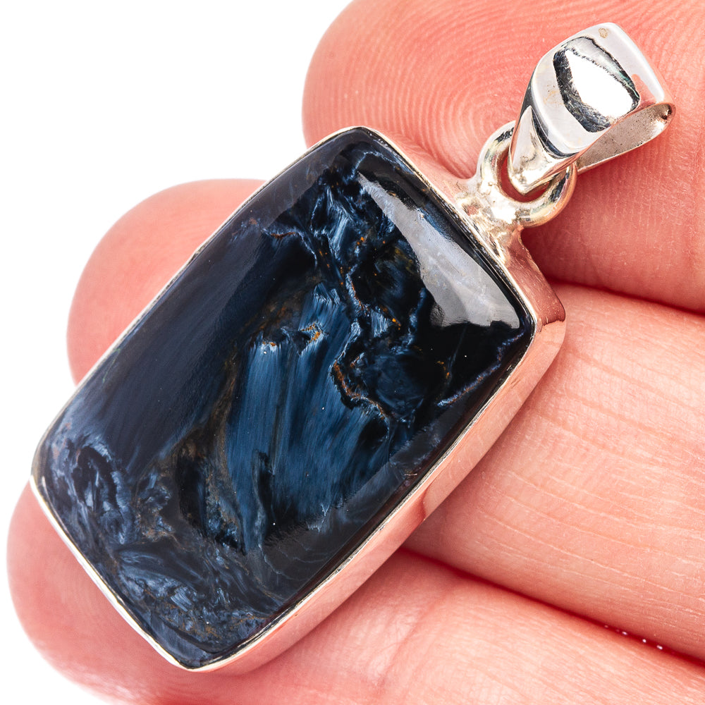 Rare Pietersite Pendant 1 3/8" (925 Sterling Silver) P44409
