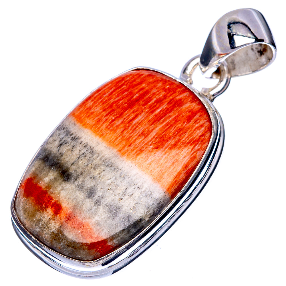 Celestobarite Pendant 1 3/8" (925 Sterling Silver) P40994