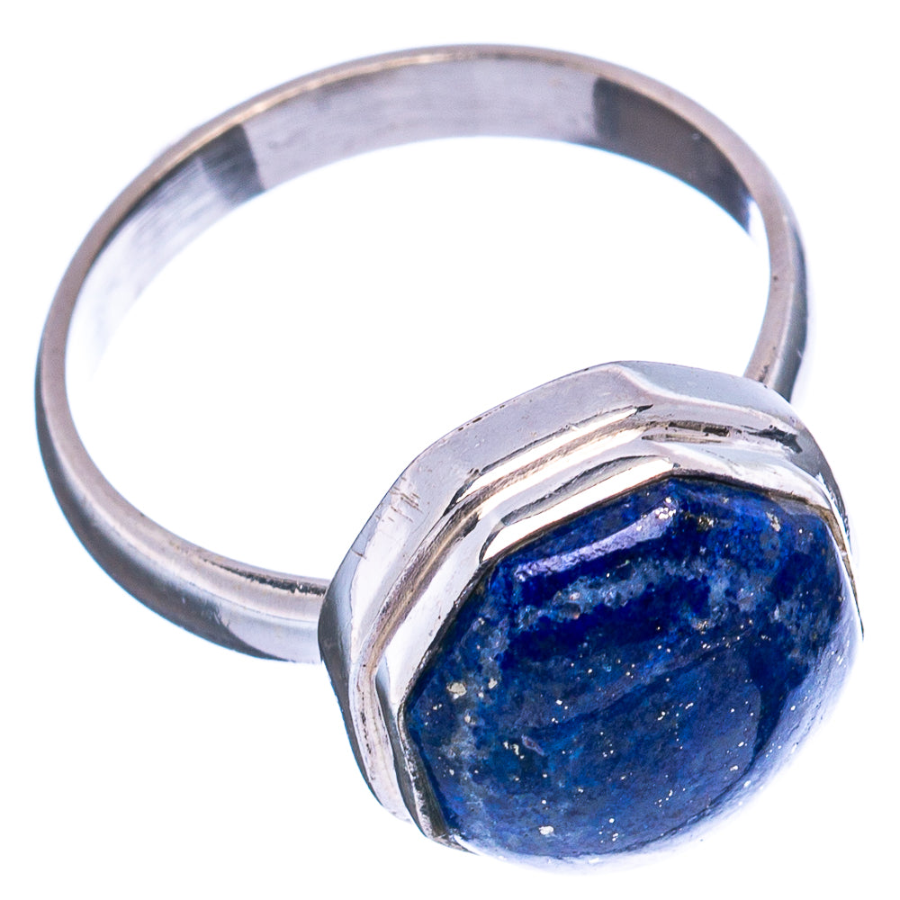 Lapis Lazuli Ring Size 8 (.925 Sterling Silver)