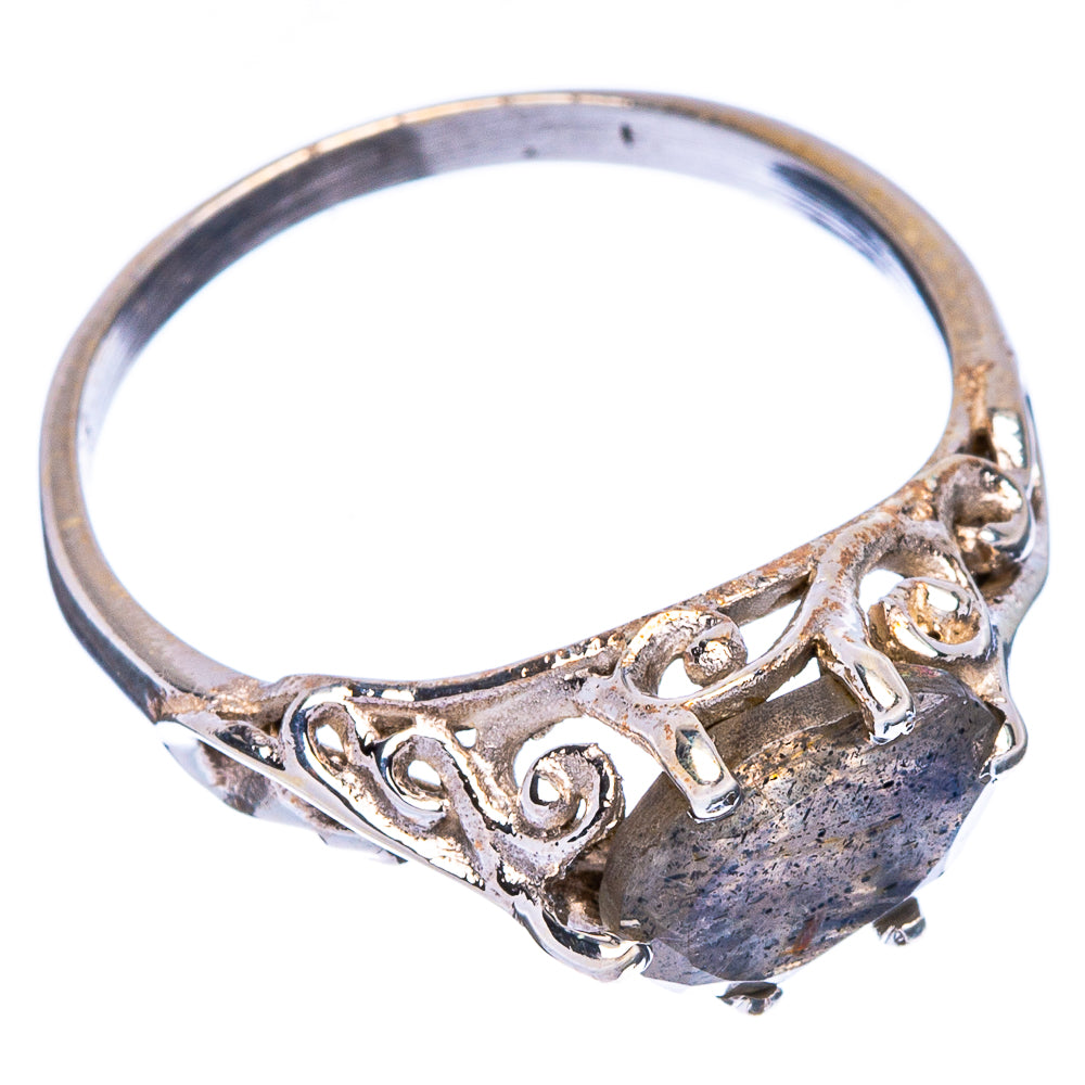 Labradorite Dainty Ring Size 7 (925 Sterling Silver) R146944