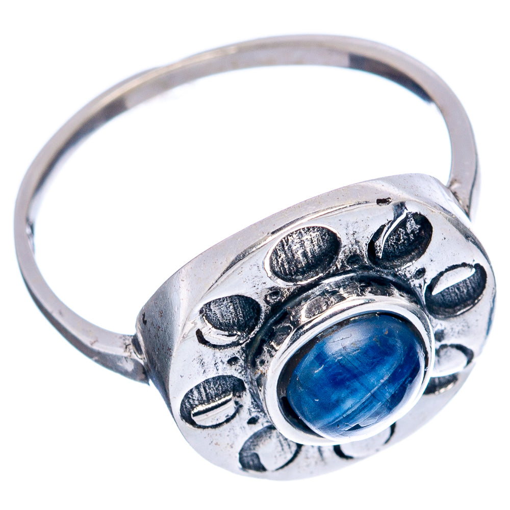 Kyanite Dainty Ring Size 7 (.925 Sterling Silver)