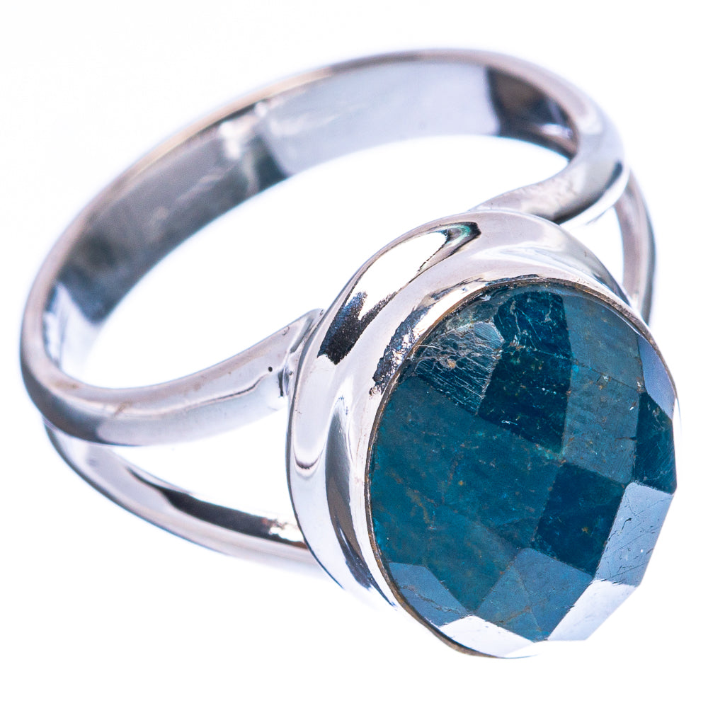 Rare Apatite Ring Size 6 (925 Sterling Silver) R4081