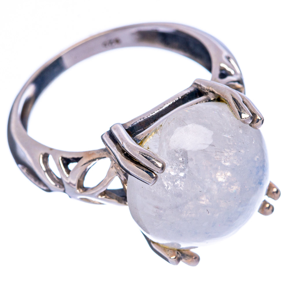 Rainbow Moonstone Ring Size 7.75 (925 Sterling Silver) R146267