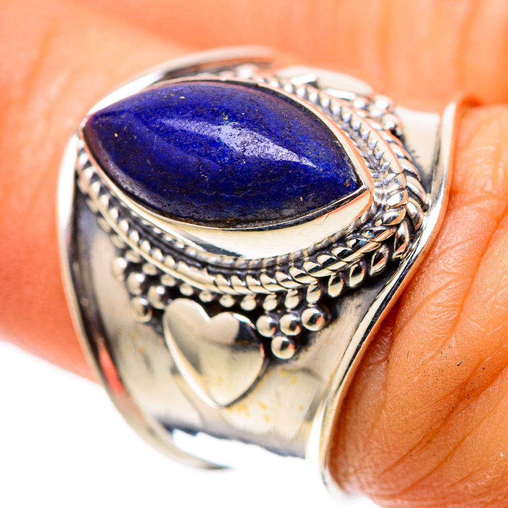 Lapis Lazuli Ring Size 6.5 (925 Sterling Silver) RING138378