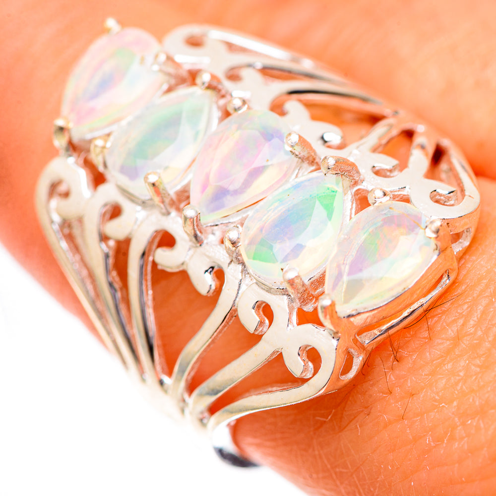 Ethiopian Opal Ring Size 8.5 (925 Sterling Silver) RING139845