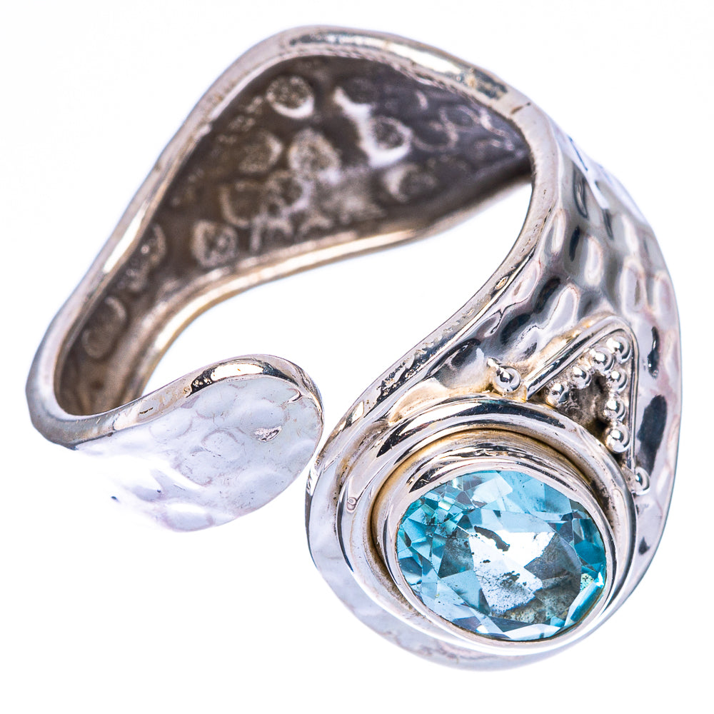 Blue Topaz Ring Size 7 (925 Sterling Silver) R146749