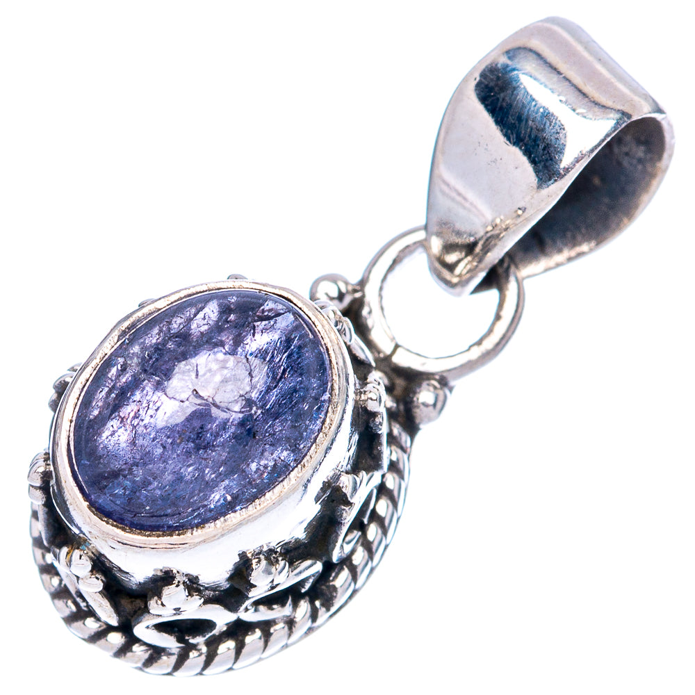 Rare  Tanzanite Pendants 7/8" (925 Sterling Silver) P42325