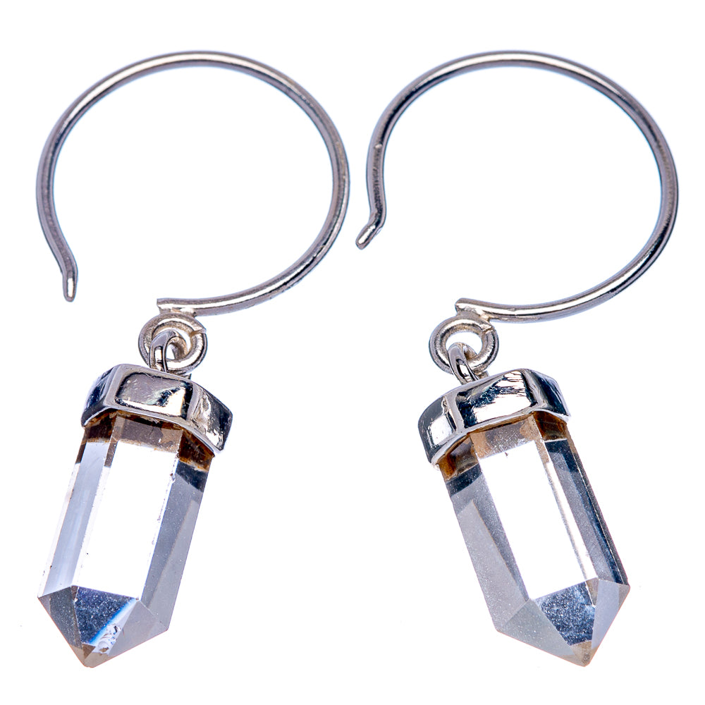 Herkimer Diamond Earrings 1 3/8" (925 Sterling Silver) E433400