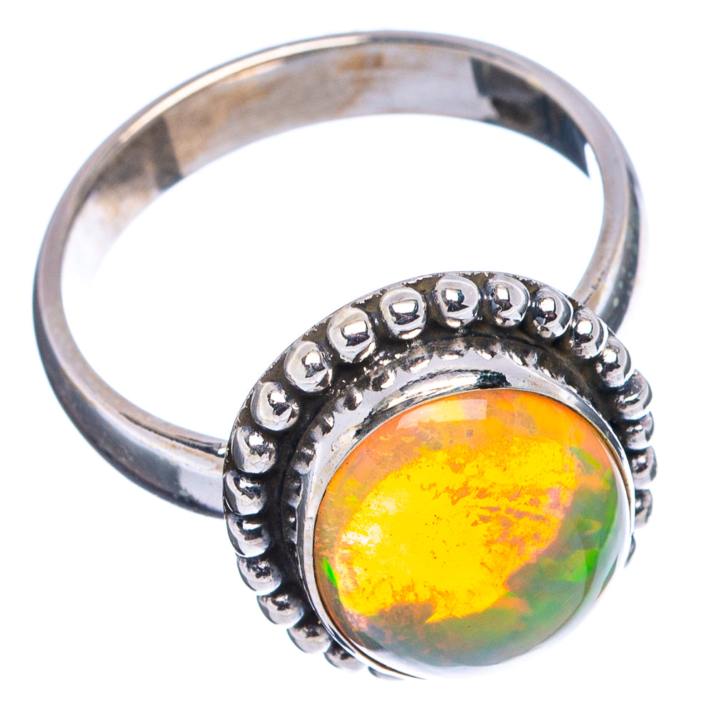 Rare Ethiopian Opal Ring Size 6.5 (.925 Sterling Silver)