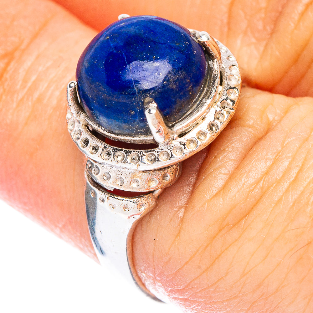 Lapis Lazuli Ring Size 6.25 (925 Sterling Silver) R146857