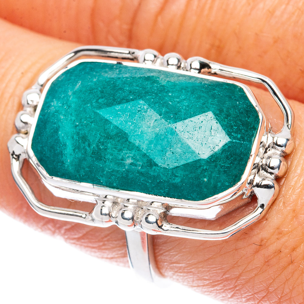 Premium Chrysoprase Ring Size 8 (925 Sterling Silver) R2601