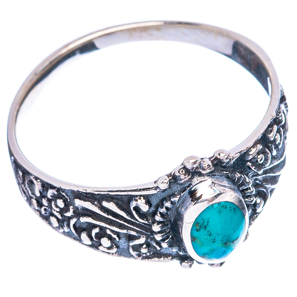 Rare Arizona Turquoise Ring Size 8.75 (925 Sterling Silver) R4890