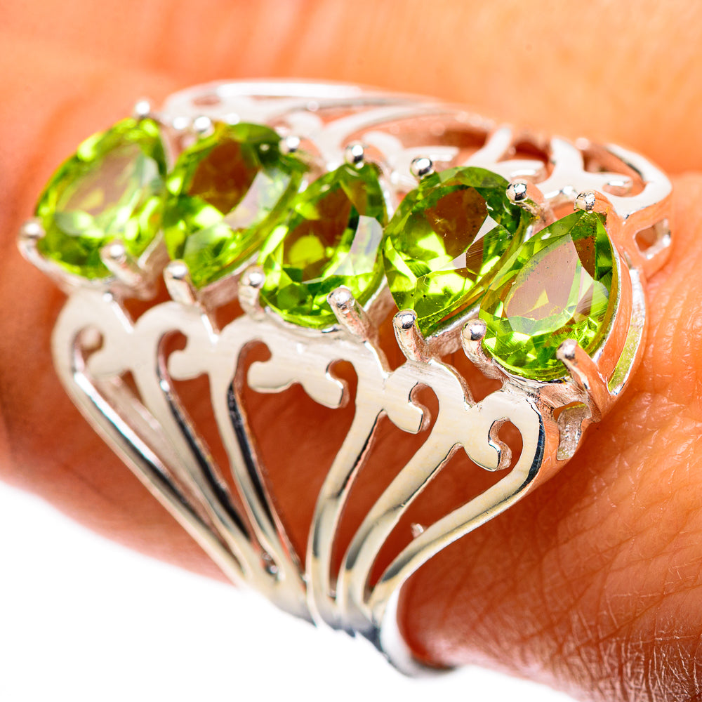 Peridot Ring Size 9.25 (925 Sterling Silver) RING138685