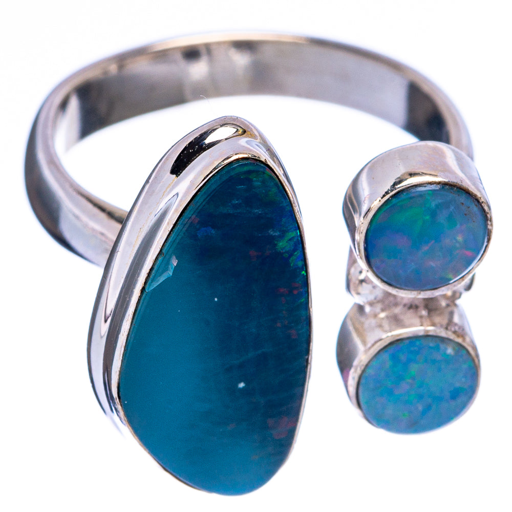 Doublet Opal Ring Size 6 (925 Sterling Silver) R146636