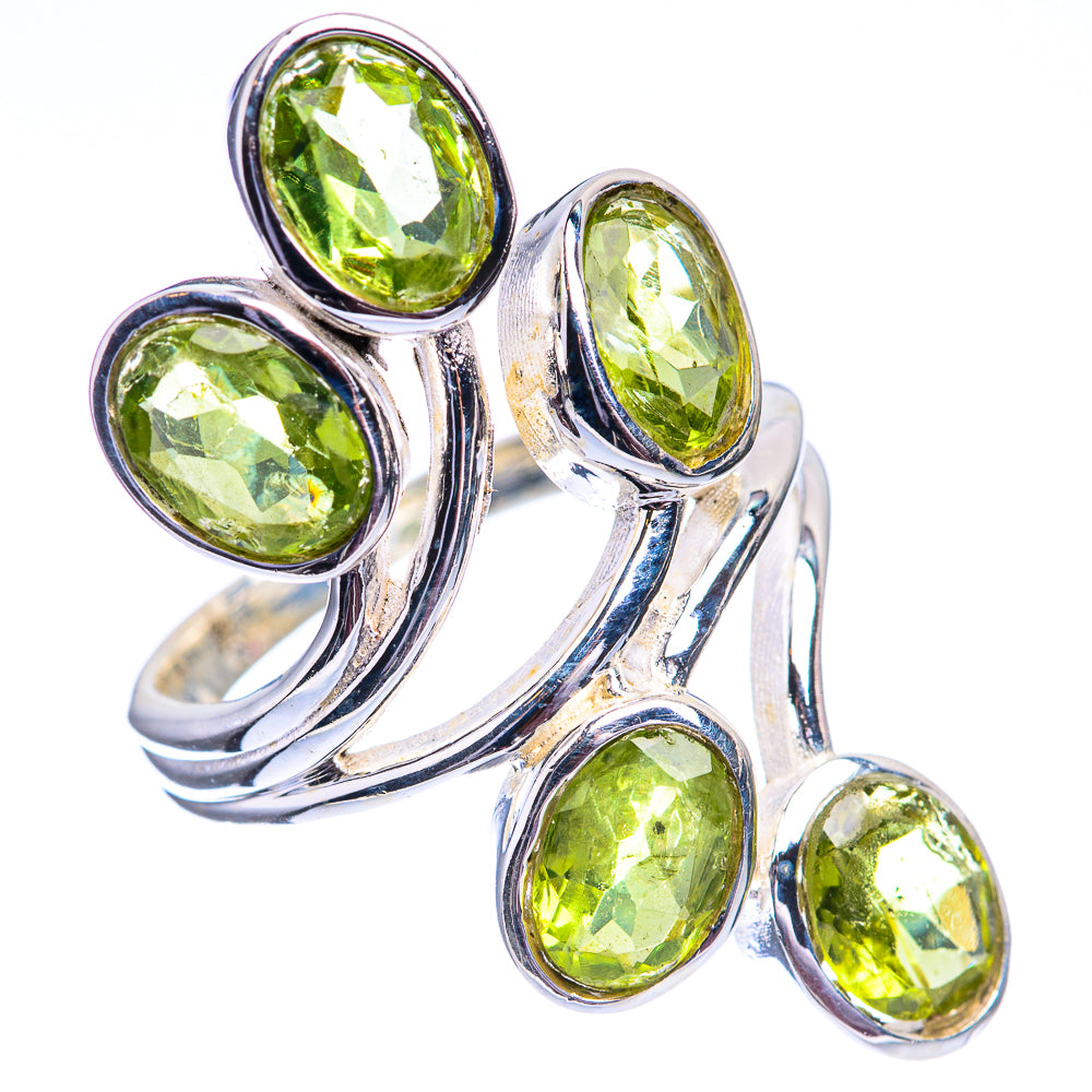 Peridot Ring Size 5.25 (925 Sterling Silver) R142031