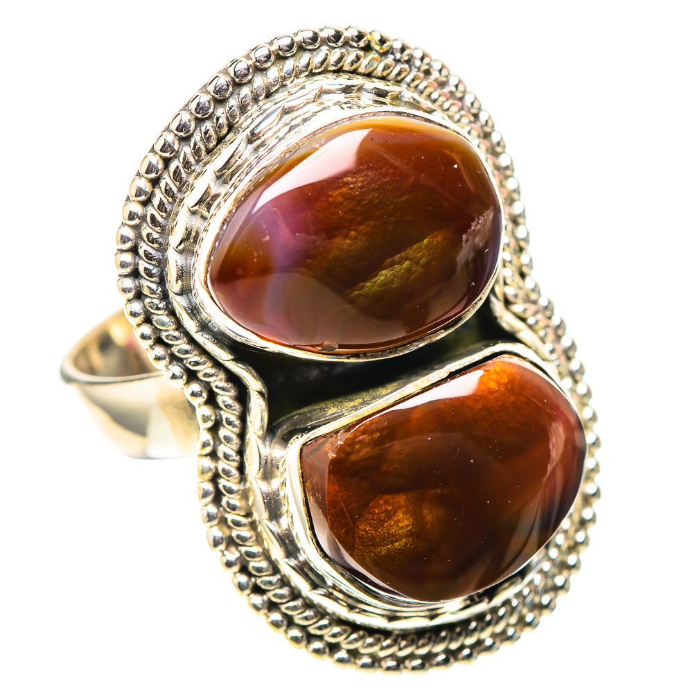 Mexican Fire Agate Ring Size 7 (925 Sterling Silver) RING138354