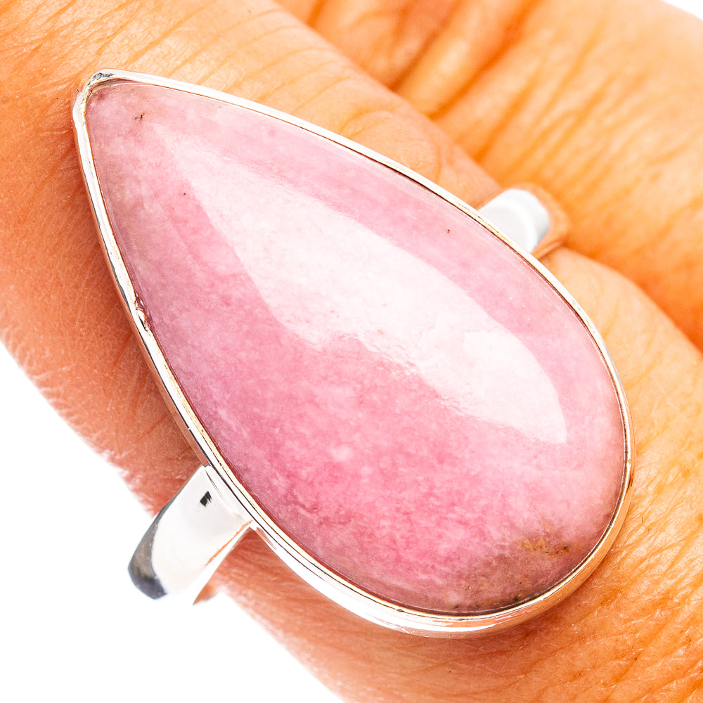 Rhodonite Ring Size 9.75 (.925 Sterling Silver)