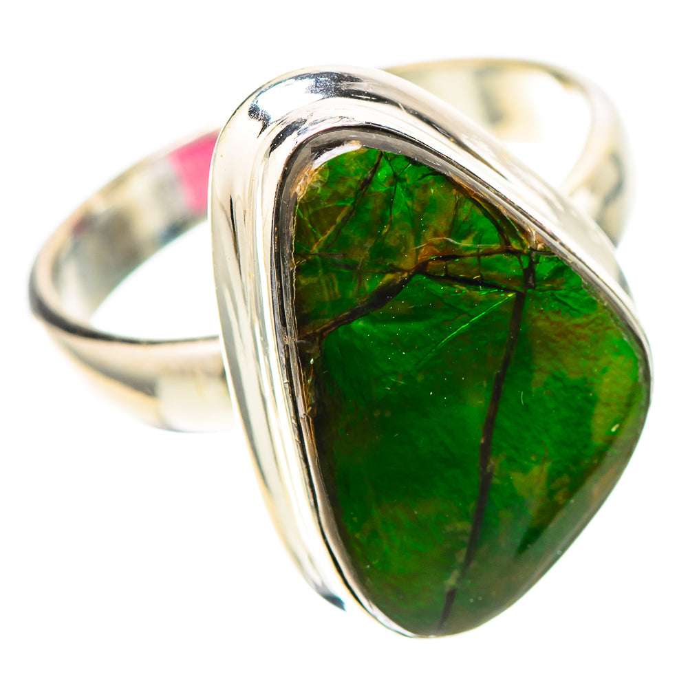 Ammolite Ring Size 7.5 (925 Sterling Silver) RING138723