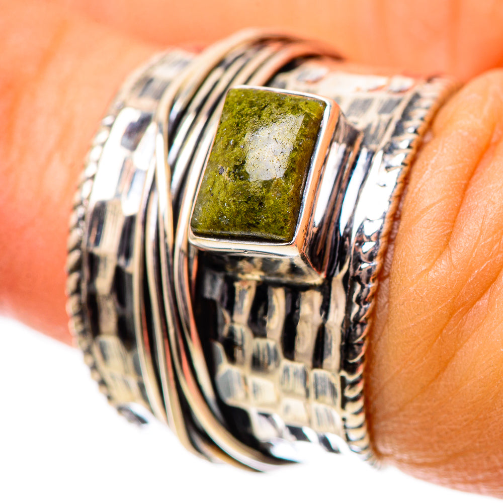 Green Tourmaline Ring Size 6.25 (925 Sterling Silver) RING139158