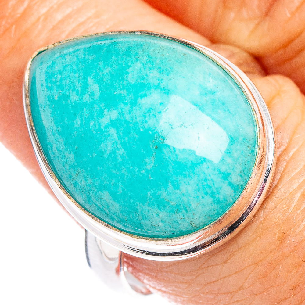 Amazonite Ring Size 9.25 (.925 Sterling Silver)