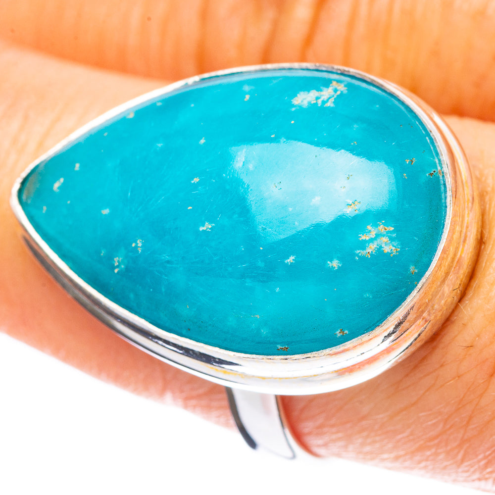 Rare Smithsonite Ring Size 8.75 (925 Sterling Silver) R4199