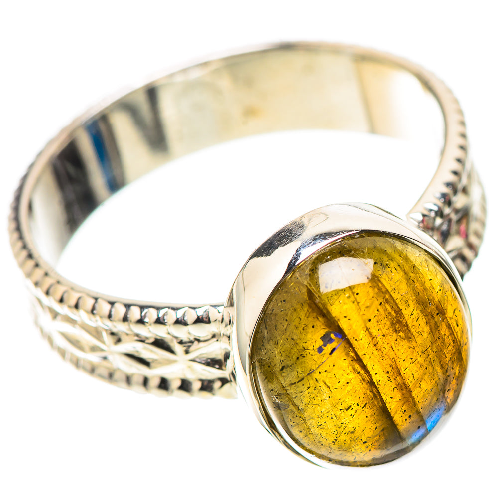 Premium Labradorite Ring Size 9 (925 Sterling Silver) RING138224