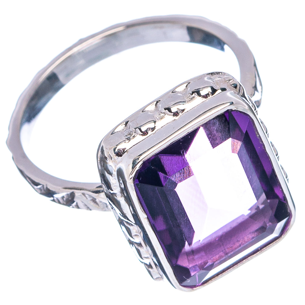 Premium Amethyst Ring Size 5.75 (.925 Sterling Silver)