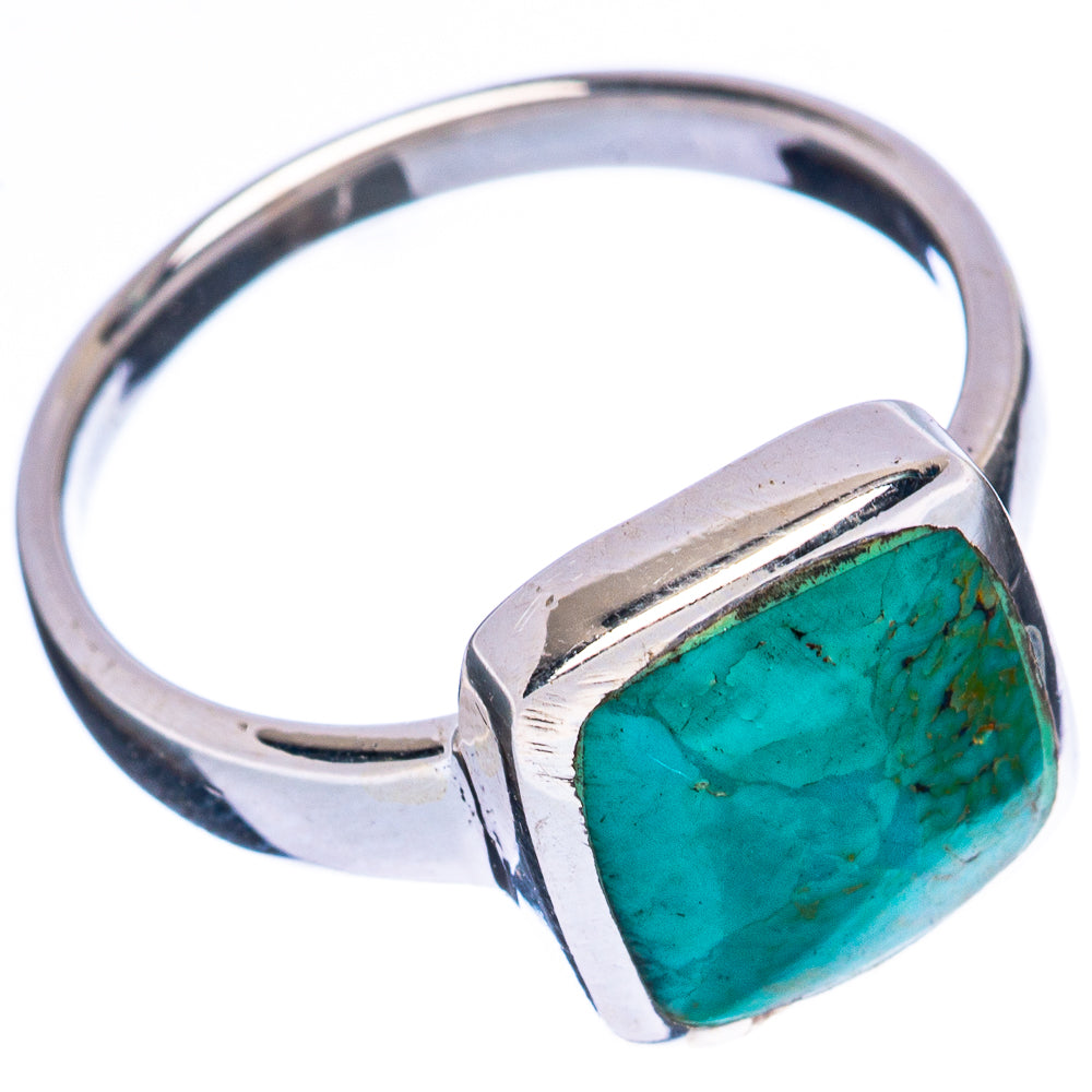 Rare Arizona Turquoise Ring Size 5.75 (925 Sterling Silver) R3254