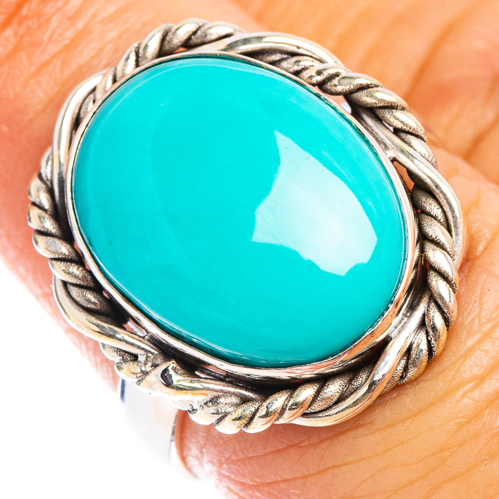 Rare Kingman Turquoise Ring Size 7 (.925 Sterling Silver)