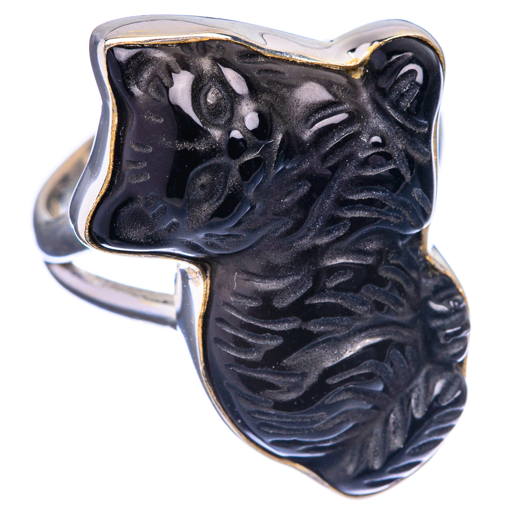 Black Onyx Ring Size 7 (925 Sterling Silver) R142630
